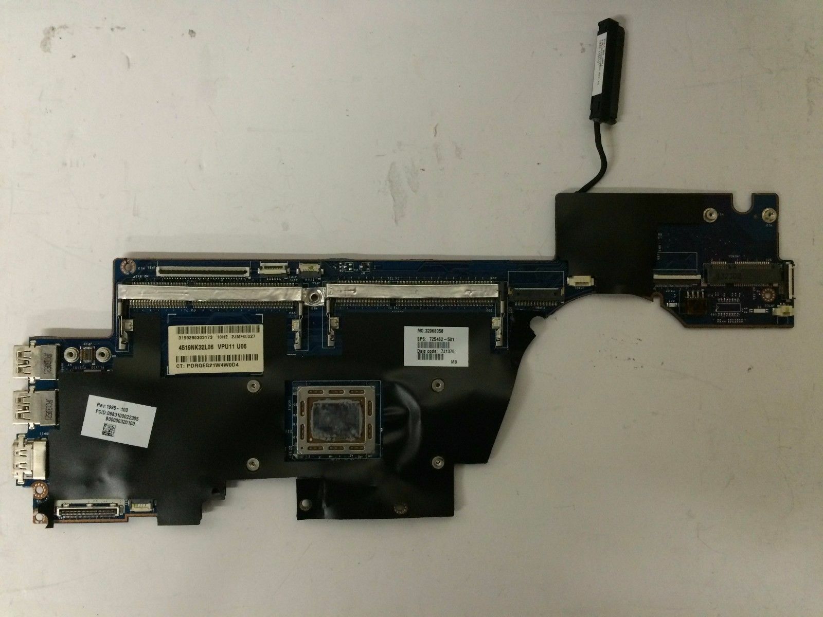 Genuine HP 725462-501 motherboard for HP Envy M6 Sleekbook Motherboard AMD A10-5745M 2.1GHz CPU Descripti